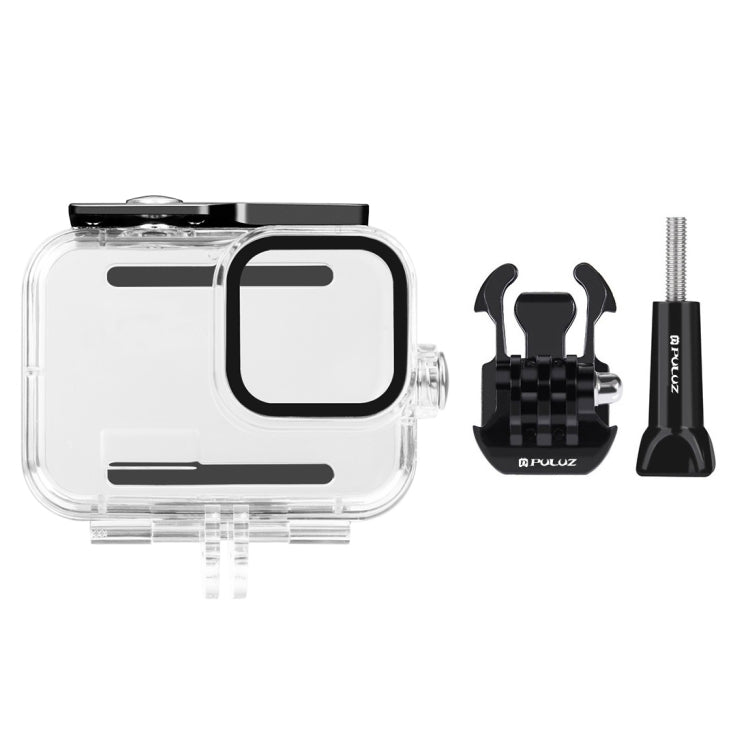 For GoPro HERO13 Black /12 Black /11 Black /10 Black /9 Black PULUZ 60m Waterproof Housing Protective Case with Buckle Basic Mount & Screw - HoMEdemic™ 