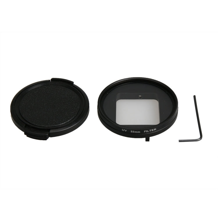 For GoPro HERO5 Proffesional 52mm Lens Filter(CPL Filter + Lens Protective Cap + Hex Spanner) & (UV Filter + Lens Protective Cap + Hex Spanner) - HoMEdemic™ 
