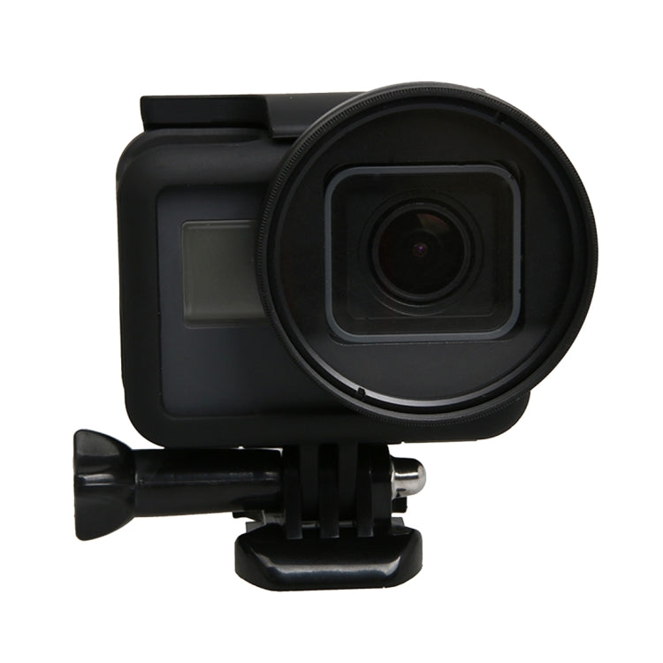 For GoPro HERO5 Sport Action Camera Proffesional 52mm Lens Filter(CPL + UV + ND8 + ND2 + Star 8 + Red + Yellow + FLD / Purple) & Waterproof Housing Case Adapter Ring - HoMEdemic™ 