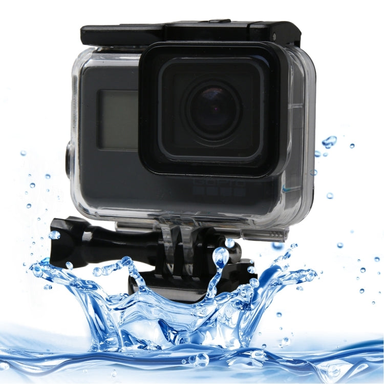 For GoPro HERO6 /5 Black 60m Underwater Waterproof Housing Diving Case with Touch Screen Back Door & Filter / Buckle Basic Mount & Screw, No Need to Disassemble Lens - HoMEdemic™ 