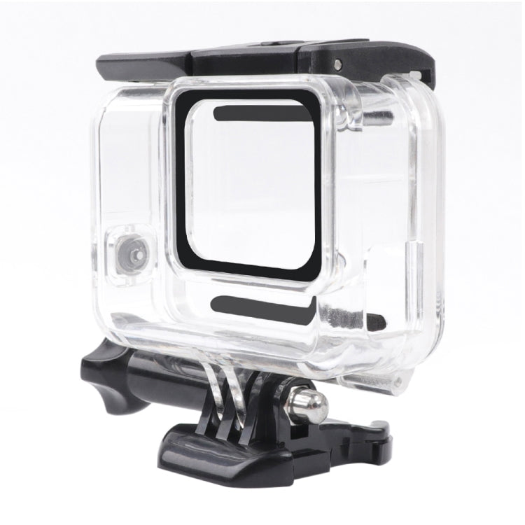 For GoPro HERO7 White /Silver Skeleton Housing Side Hollow Protective Case with Buckle Basic Mount & Screw(Transparent) - HoMEdemic™ 