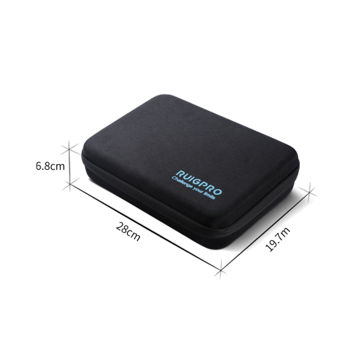 For GoPro HERO8 / 7 / 6 RUIGPRO Shockproof Waterproof Portable Case Box Size: 28 x 19.7 x 6.8cm - HoMEdemic™ 