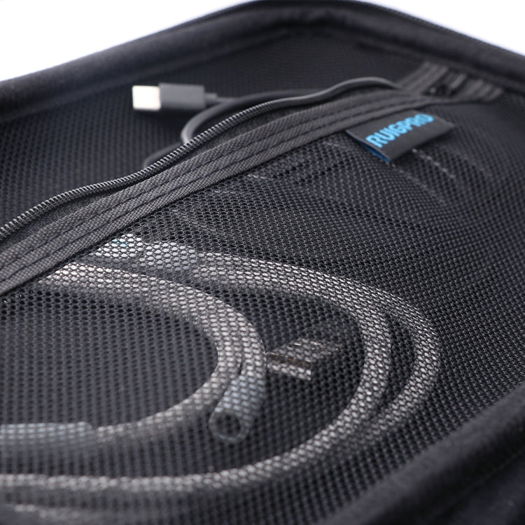 For GoPro HERO8 / 7 / 6 RUIGPRO Shockproof Waterproof Portable Case Box Size : 33.5cm x 24.7cm x 6.3cm(Black) - HoMEdemic™ 