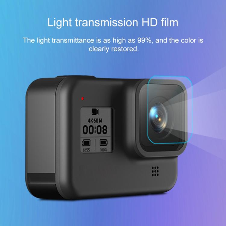 For GoPro HERO8 Black Camera Lens HD Protective Film + LCD Display HD Screen Protector - HoMEdemic™ 