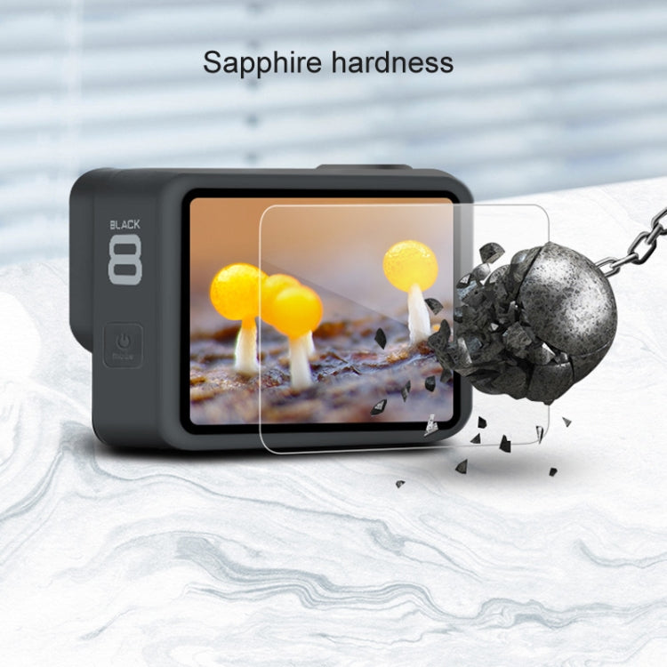 For GoPro HERO8 Black Lens + LCD Display Tempered Glass Film(Transparent) - HoMEdemic™ 