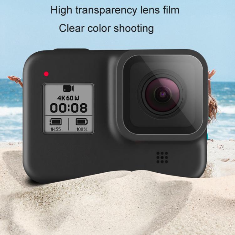 For GoPro HERO8 Black Lens + LCD Display Tempered Glass Film(Transparent) - HoMEdemic™ 