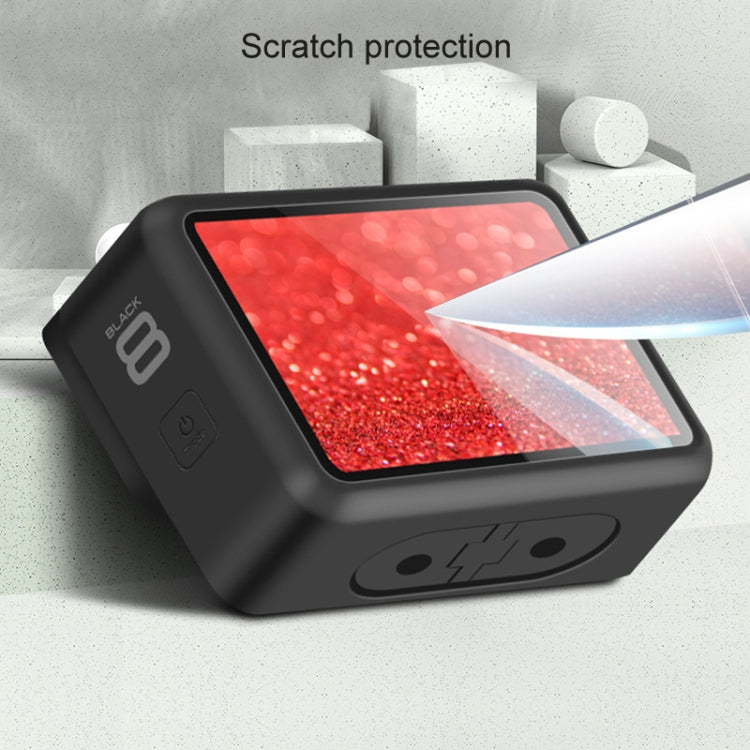 For GoPro HERO8 Black Lens + LCD Display Tempered Glass Film(Transparent) - HoMEdemic™ 