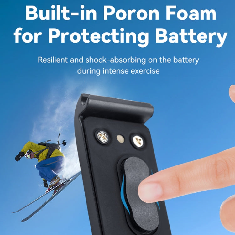 For GoPro Hero11 Black / HERO10 Black /9 Black TELESIN Weather-resistant Side Cover Easy Removable Charging Cover Port(Black) - HoMEdemic™ 