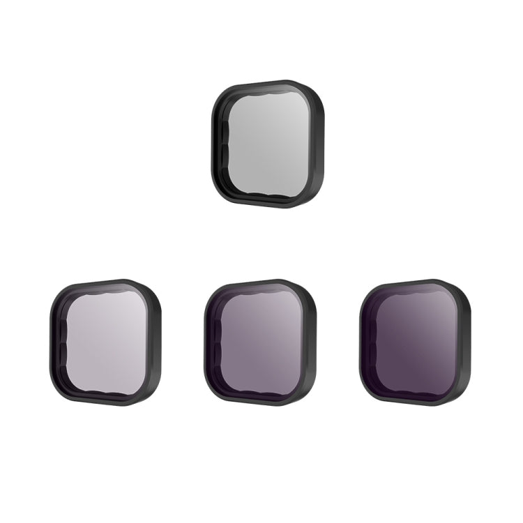For GoPro Hero11 Black / HERO10 Black / HERO9 Black TELESIN Lens Filter, Spec: ND8/16/32+CPL - HoMEdemic™ 