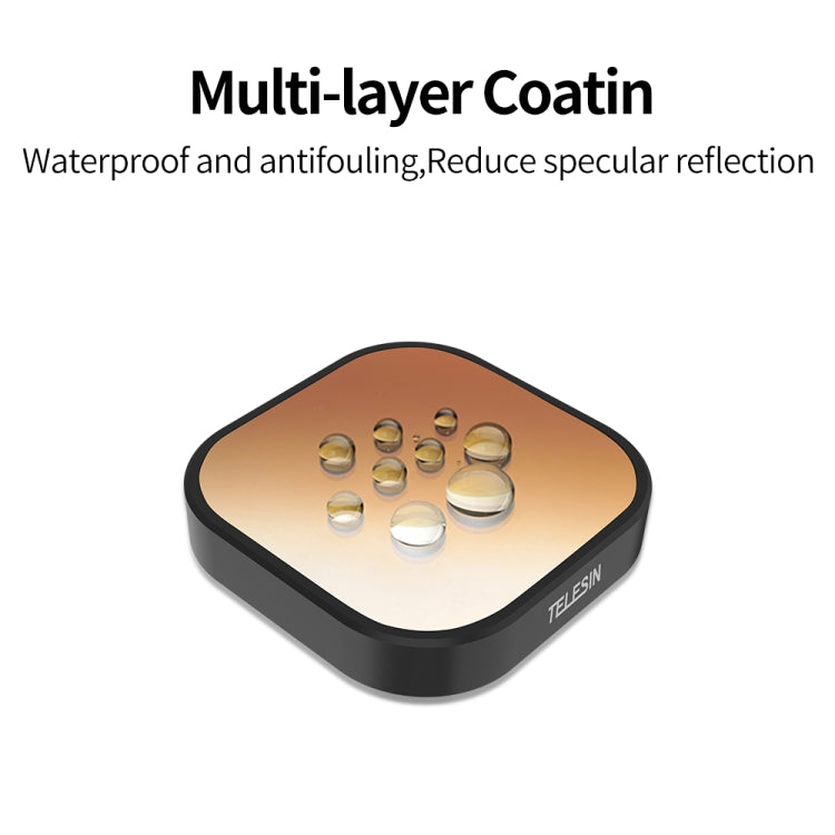 For GoPro Hero11 Black / HERO10 Black / HERO9 Black TELESIN Lens Filter, Spec: ND8/16/32+CPL - HoMEdemic™ 