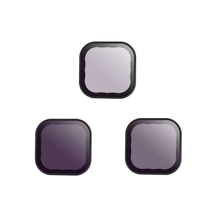 For GoPro Hero11 Black / HERO10 Black / HERO9 Black TELESIN Lens Filter, Spec:  ND8/16/32 - HoMEdemic™ 