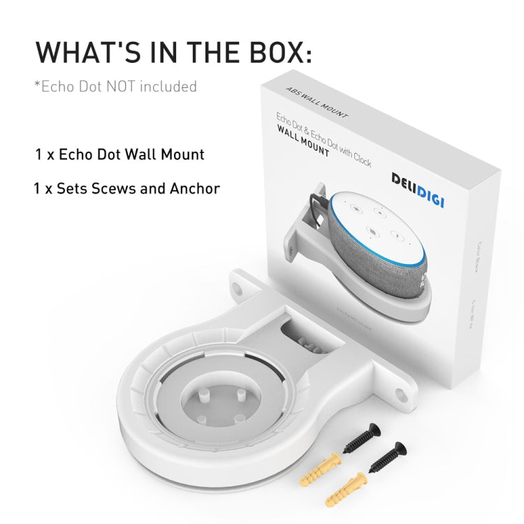 For Google Wifi AhaStyle DD96 Stand Wall Storage Stand(White) - HoMEdemic™ 