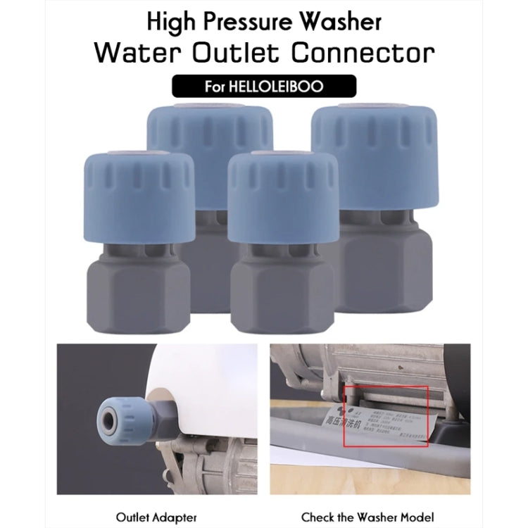 For HELLOLEIBOO Car Washer Accessories Inlet Outlet Quick Plug Faucet Universal Adaptor Exhaust Valve - HoMEdemic™ 