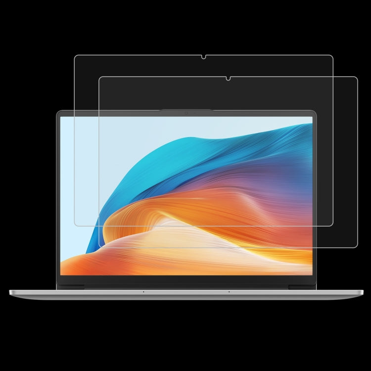 For Huawei MateBook D 14 2023 2pcs 9H 0.3mm Explosion-proof Tempered Glass Film - HoMEdemic™ 