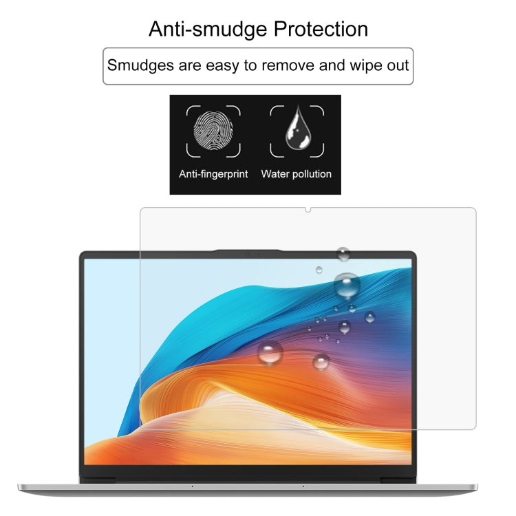 For Huawei MateBook D 14 2023 2pcs 9H 0.3mm Explosion-proof Tempered Glass Film - HoMEdemic™ 