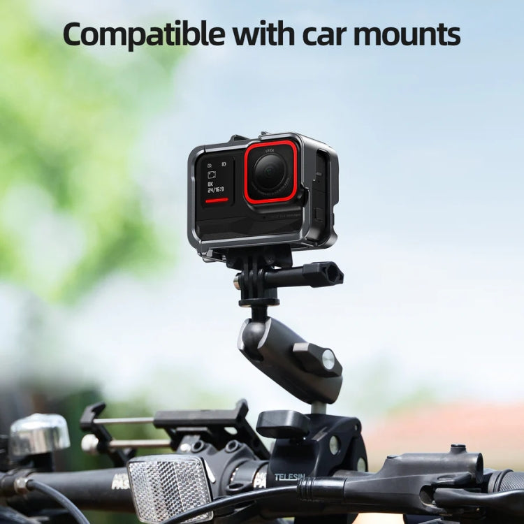 For Insta 360 Ace / Ace Pro TELESIN S6-FMS-02 Vertical Shot Quick Release Metal Rabbit Cage Body Protection Accessories - HoMEdemic™ 