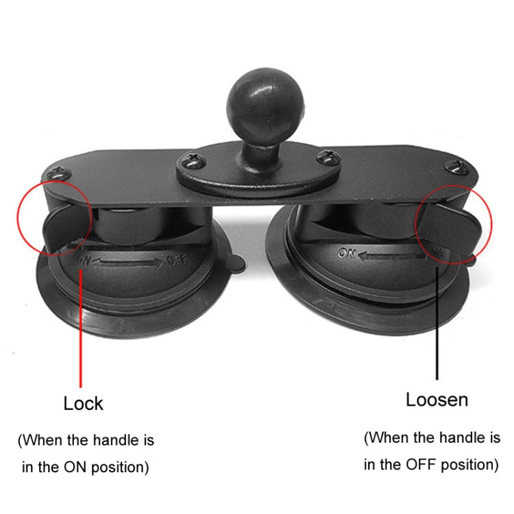 For Insta 360 ONE X / X2 / X3 / X4 Car Top Suction Cup Selfie Stick Bracket, Model: Set 4 - HoMEdemic™ 