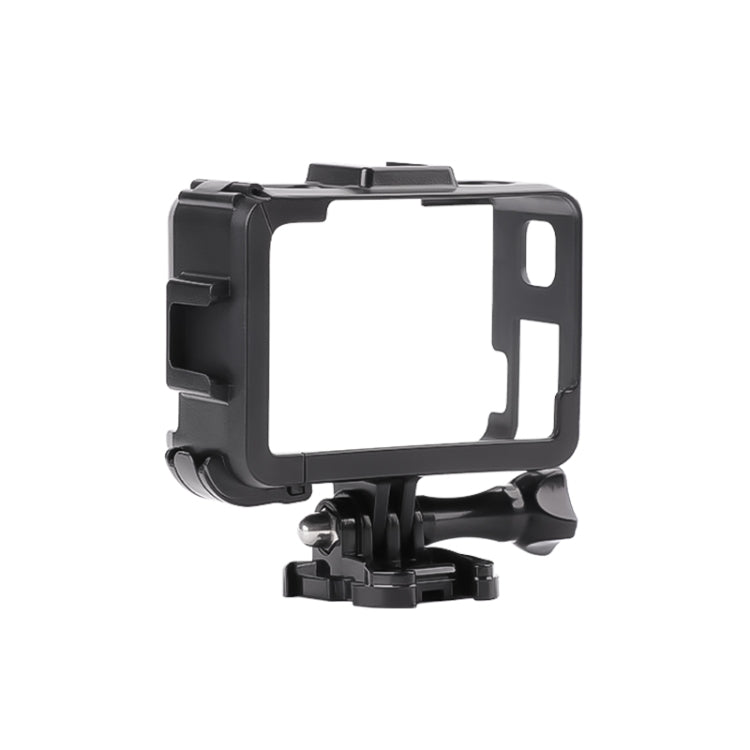 For Insta360 Ace / Ace Pro / Ace Pro 2 PC Cage Expansion Adapter Frame with Dual Cold Shoe Bases (Black) - HoMEdemic™ 