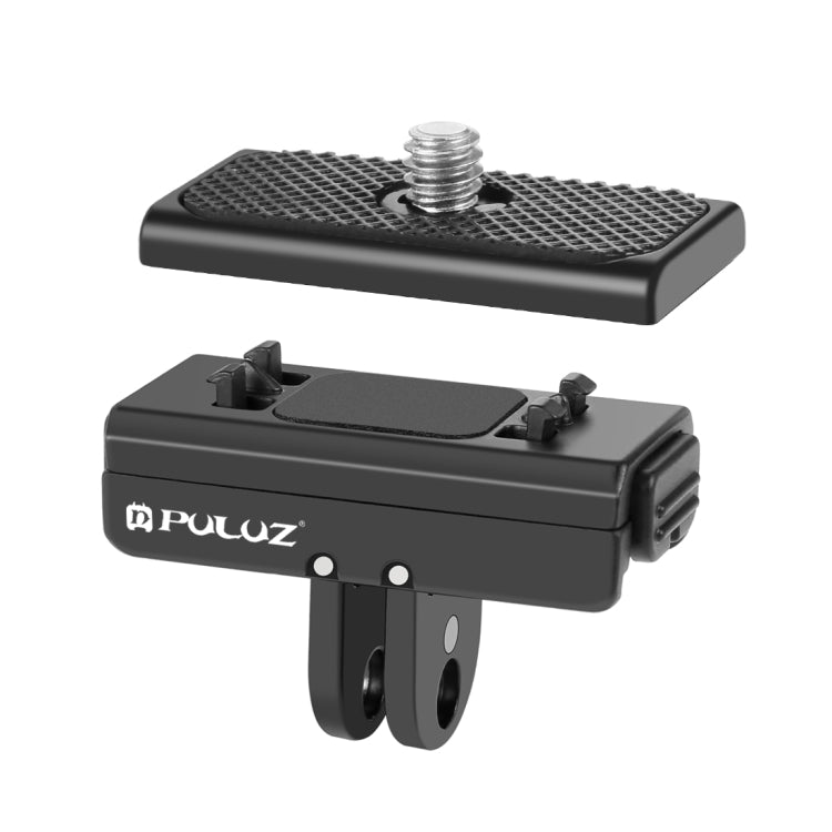 For Insta360 Ace / Ace Pro / X4 / X4 Air PULUZ Magnetic Quick Release Base Mount (Black) - HoMEdemic™ 