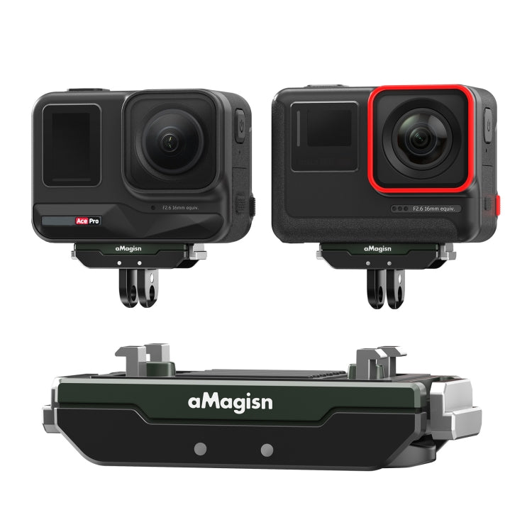 For Insta360 Ace / Ace Pro / X5 aMagisn Metal Magnetic Quick Release Sports Camera Accessories - HoMEdemic™ 