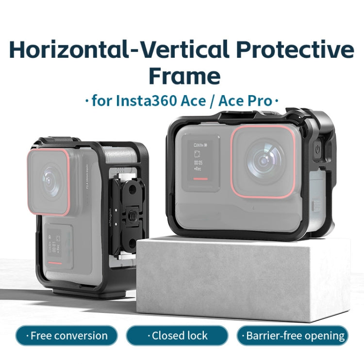For Insta360 Ace / Ace Pro aMagisn Rabbit Cage Border Sports Camera Accessories - HoMEdemic™ 