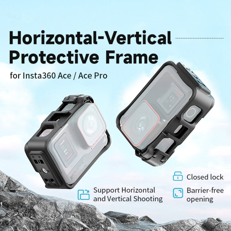 For Insta360 Ace / Ace Pro aMagisn Rabbit Cage Border Sports Camera Accessories - HoMEdemic™ 