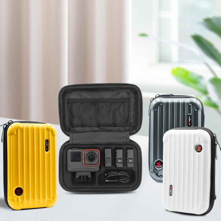 For Insta360 Ace / Ace Pro aMagisn Small Organizer Bag Sports Camera Protective Accessories(Pearl White) - HoMEdemic™ 