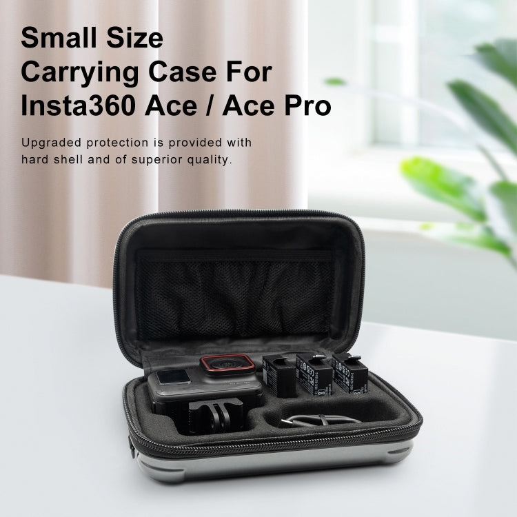 For Insta360 Ace / Ace Pro aMagisn Small Organizer Bag Sports Camera Protective Accessories(Pearl White) - HoMEdemic™ 