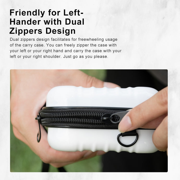 For Insta360 Ace / Ace Pro aMagisn Small Organizer Bag Sports Camera Protective Accessories(Pearl White) - HoMEdemic™ 