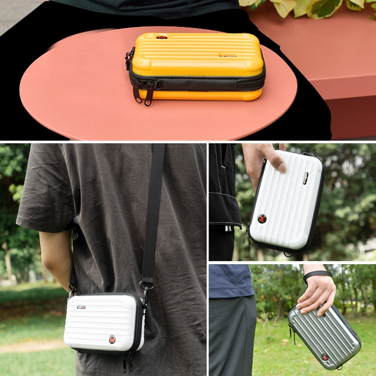 For Insta360 Ace / Ace Pro aMagisn Small Organizer Bag Sports Camera Protective Accessories(Pearl White) - HoMEdemic™ 