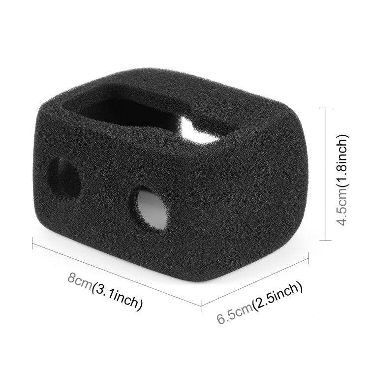 For Insta360 Ace Pro / Ace PULUZ High Density Foam Windshield (Black) - HoMEdemic™ 