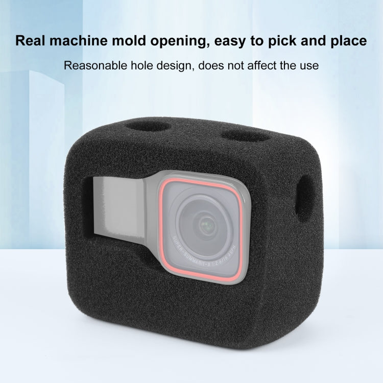 For Insta360 Ace Pro / Ace PULUZ High Density Foam Windshield (Black) - HoMEdemic™ 