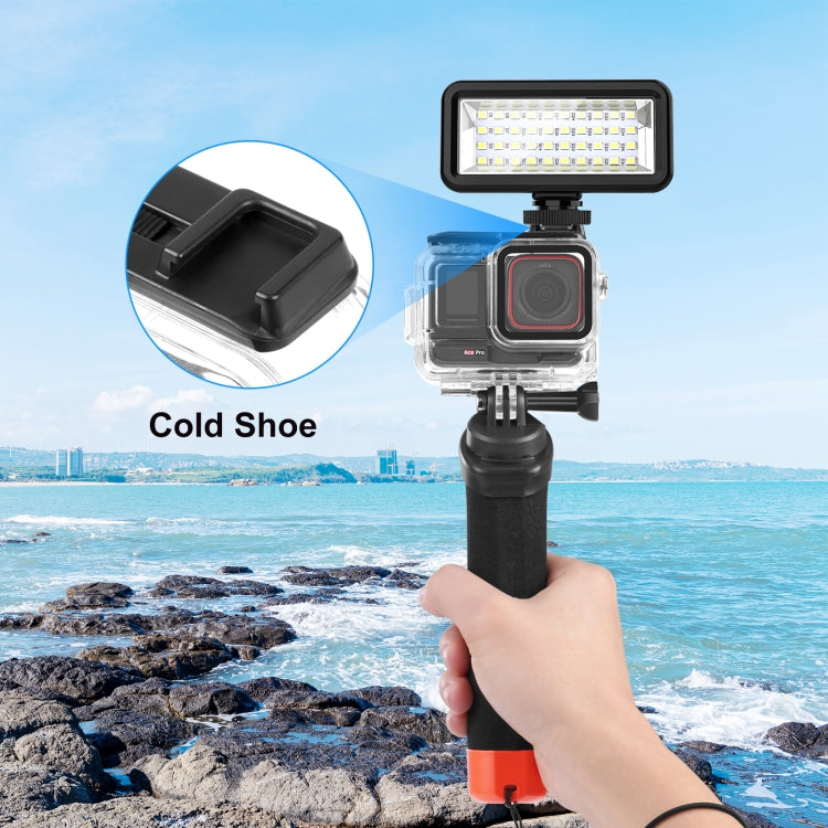For Insta360 Ace Pro / Pro 2 PULUZ 60m Underwater Waterproof Housing Case with Base Adapter & Screw (Transparent) - HoMEdemic™ 