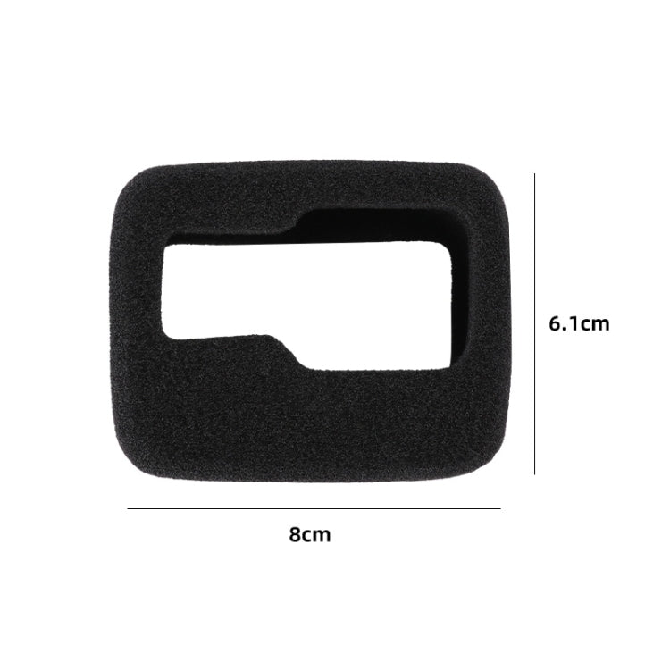 For Insta360 Ace Pro Sponge Foam Windshield Housing Case (Black) - HoMEdemic™ 