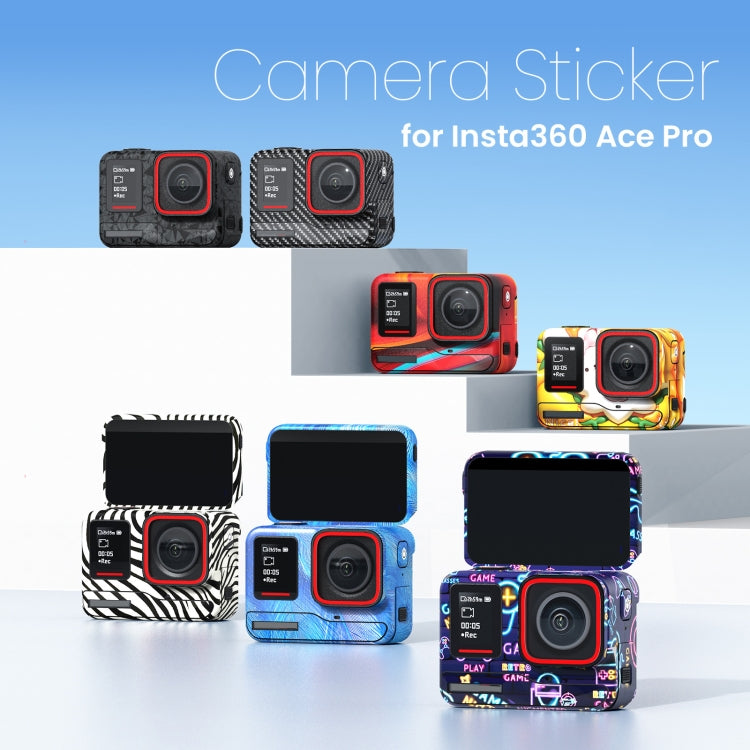 For Insta360 Ace Pro aMagisn Body Sticker Sports Camera Accessories(Triangle) - HoMEdemic™ 