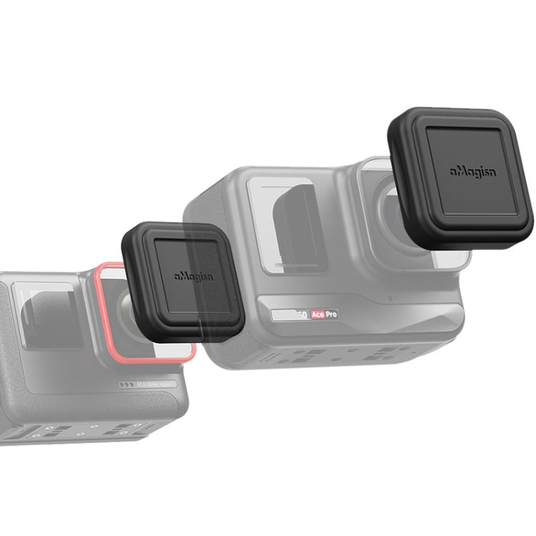 For Insta360 Ace Pro aMagisn Silicone Lens Cap Protective Cover Sports Camera Accessories - HoMEdemic™ 