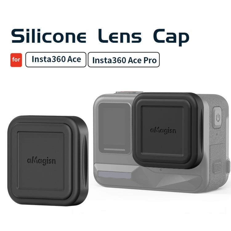 For Insta360 Ace Pro aMagisn Silicone Lens Cap Protective Cover Sports Camera Accessories - HoMEdemic™ 