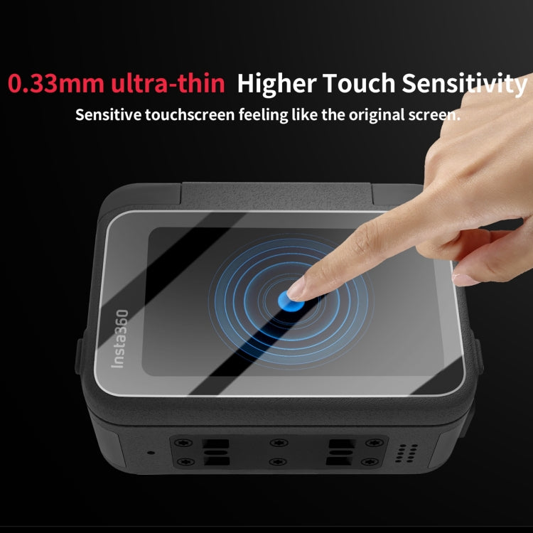 For Insta360 Ace Sunnylife 3 in 1 Rear & Front Screen Lens Explosion proof Film(2 Sets) - HoMEdemic™ 