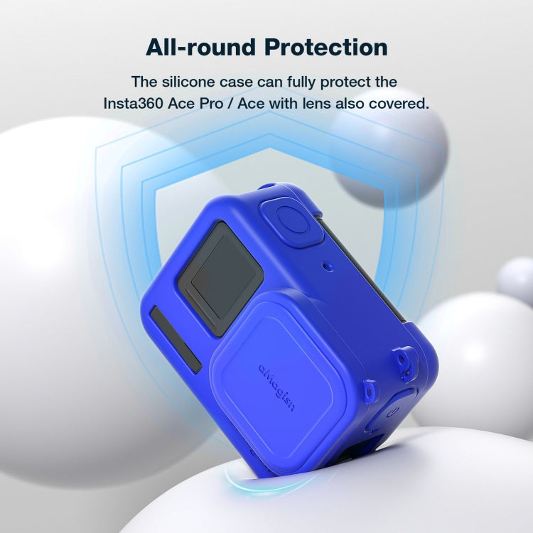 For Insta360 Ace aMagisn Silicone Lens Cap Protective Cover Sports Camera Accessories - HoMEdemic™ 