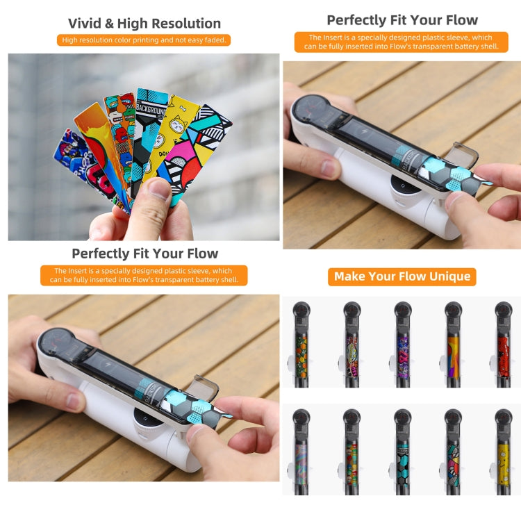 For Insta360 Flow Sunnylife IST-TZ575 Color Insert Sticker(Combo 3) - HoMEdemic™ 