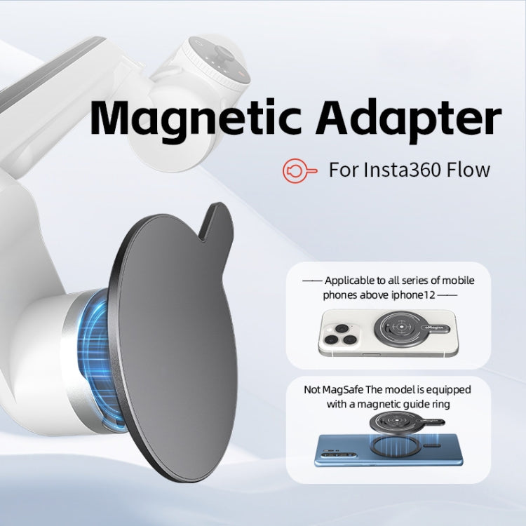 For Insta360 Flow aMagisn Gimbal Magnetic Adapter MagSafe Sports Camera Accessories - HoMEdemic™ 
