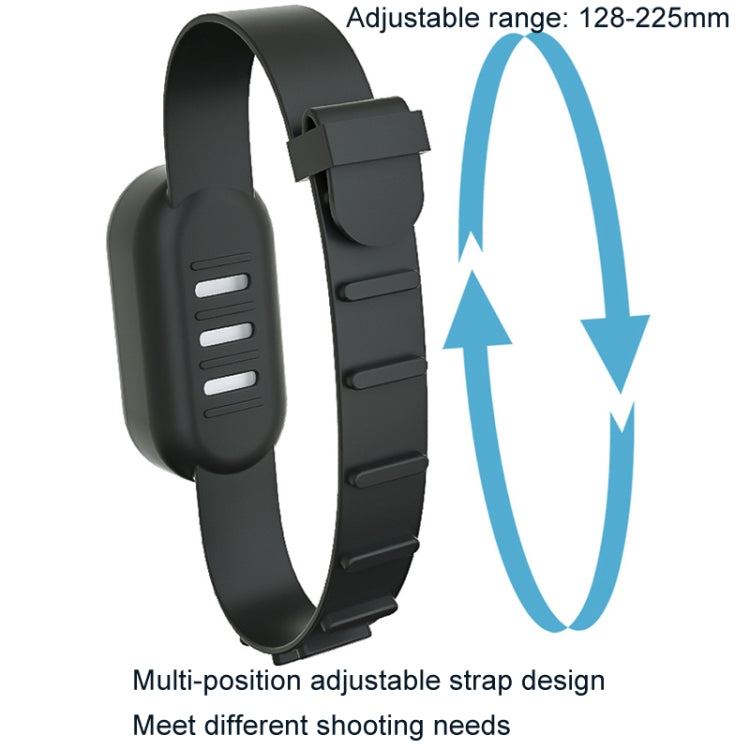For Insta360 GO 3 / 3S Sunnylife IST-Q9335 Camera Silicone Case Wristband Bicycle Strap Expanding Accessories(White) - HoMEdemic™ 