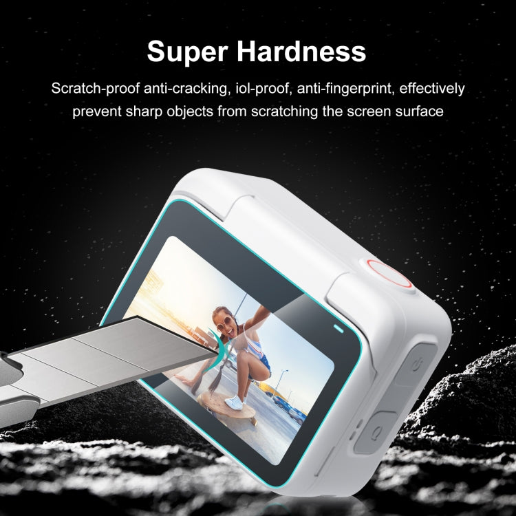 For Insta360 GO 3 / GO 3S PULUZ 2 in 1 Screen and Lens Tempered Glass Film (Transparent) - HoMEdemic™ 