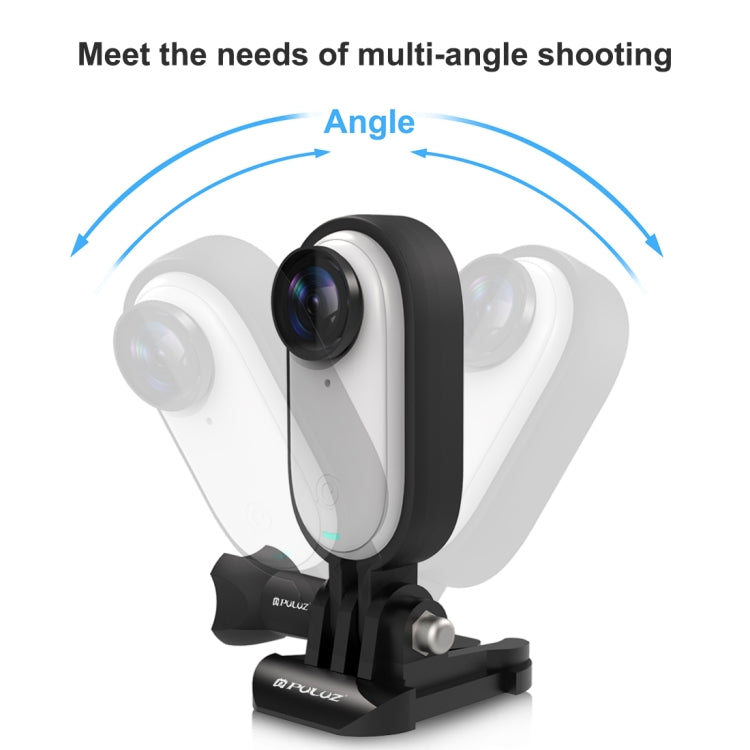 For Insta360 GO 3 / GO 3S PULUZ Body Plastic Protective Frame Cage with Screw & Quick Release Buckle (Black) - HoMEdemic™ 