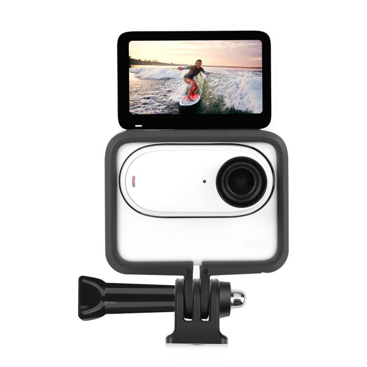For Insta360 GO 3 / GO 3S PULUZ Camera Battery Case Cooling Plastic Protective Frame (Black) - HoMEdemic™ 