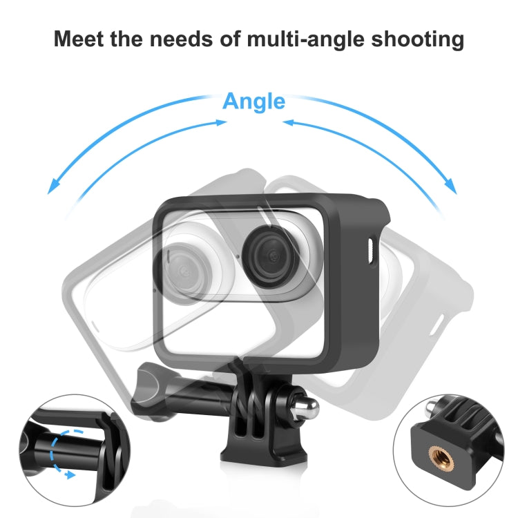 For Insta360 GO 3 / GO 3S PULUZ Camera Battery Case Cooling Plastic Protective Frame (Black) - HoMEdemic™ 