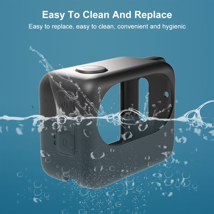For Insta360 GO 3 / GO 3S PULUZ Camera Charging Case Silicone Case (Black) - HoMEdemic™ 
