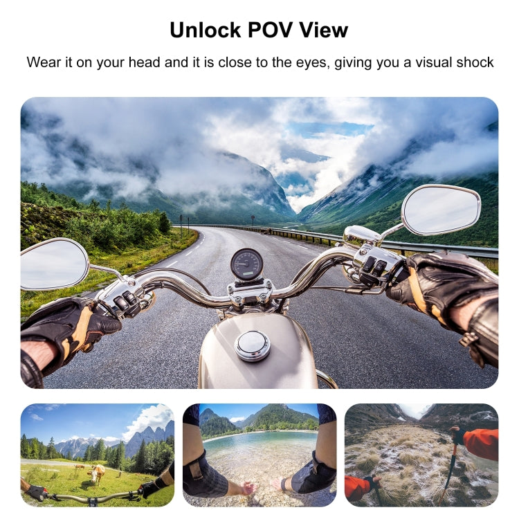 For Insta360 GO 3 / GO 3S PULUZ Magnetic POV Holder Head Mount (Black) - HoMEdemic™ 