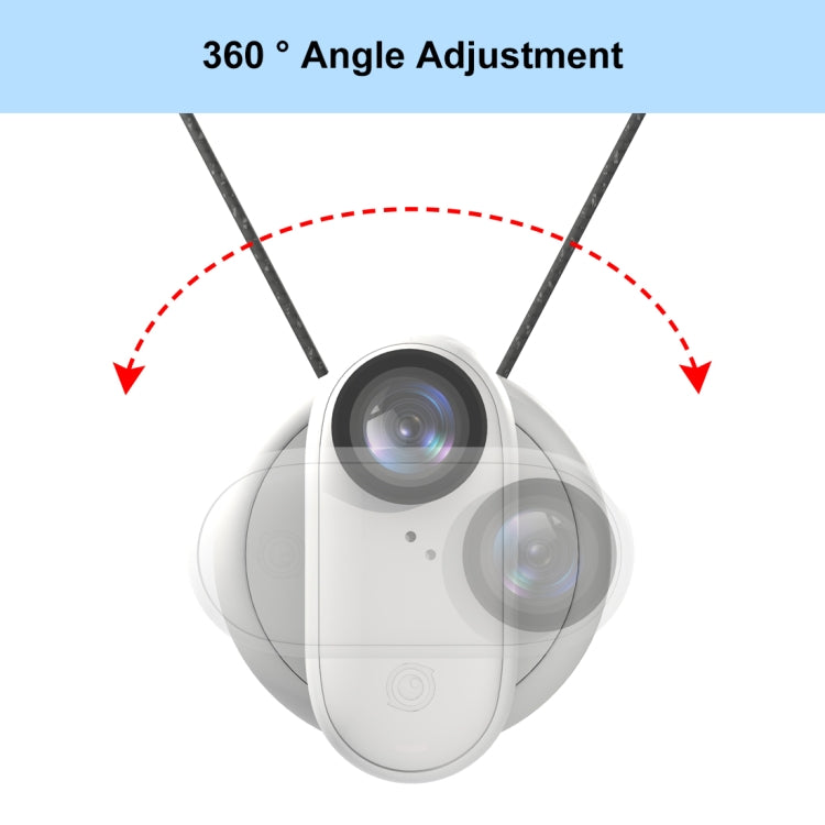 For Insta360 GO 3 / GO 3S PULUZ Magnetic Pendant Holder Quick Release Neck Strap (White) - HoMEdemic™ 
