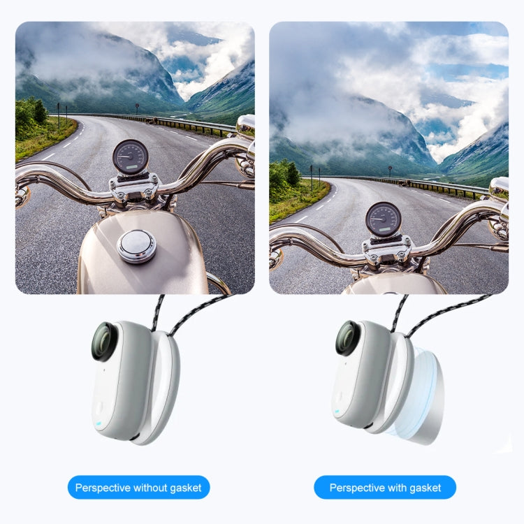 For Insta360 GO 3 / GO 3S PULUZ Magnetic Pendant Holder Quick Release Neck Strap (White) - HoMEdemic™ 